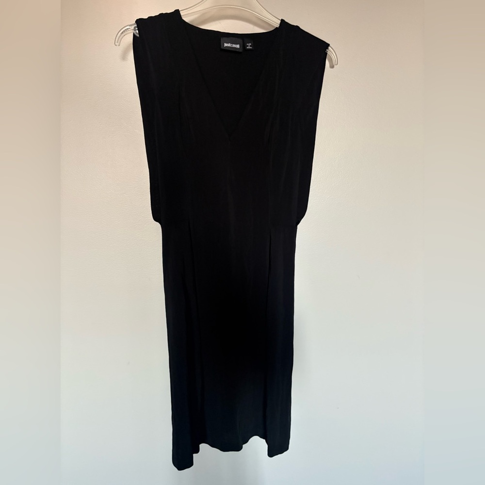 Just Cavalli Black Sleeveless xsmall Dress